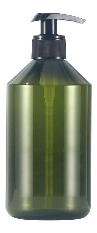 Shampoo 500ml - Olive Green Pump Bottle