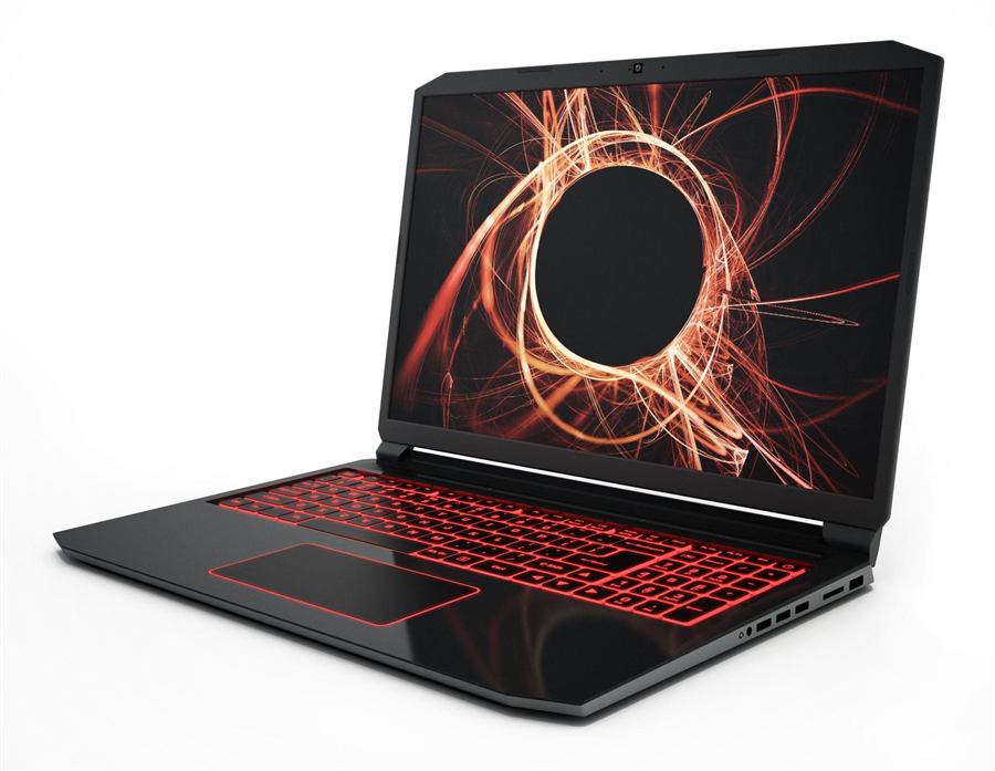 15.6" Gaming Laptop — Red Backlit Keyboard