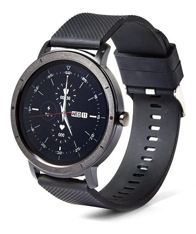 Smart Watch — Black Steel Bezel