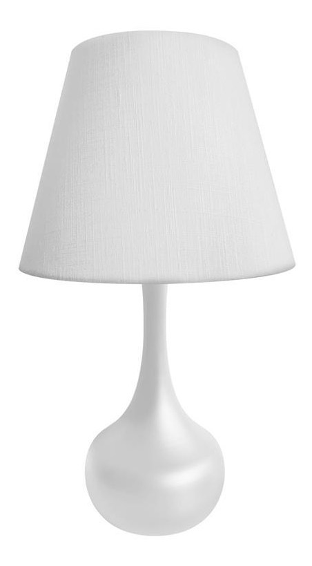 Ball-Base Table Lamp — White