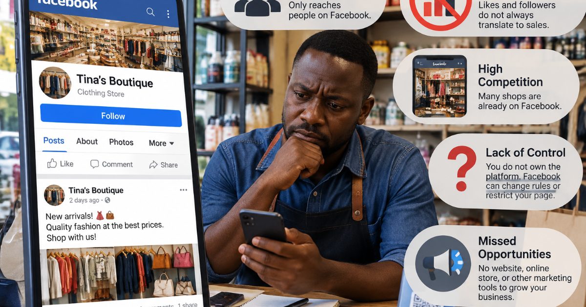 Why a Facebook Page Is Not Enough for Your Shop
